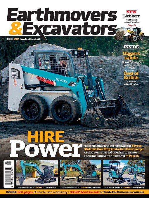 Title details for Earthmovers & Excavators by Prime Creative Media Pty Ltd - Wait list